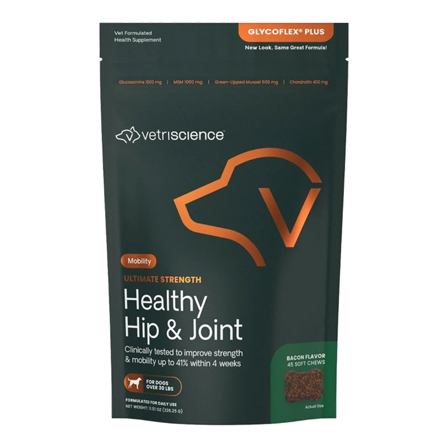Vetriscience Dog Glycoflex Bacon 45Ct